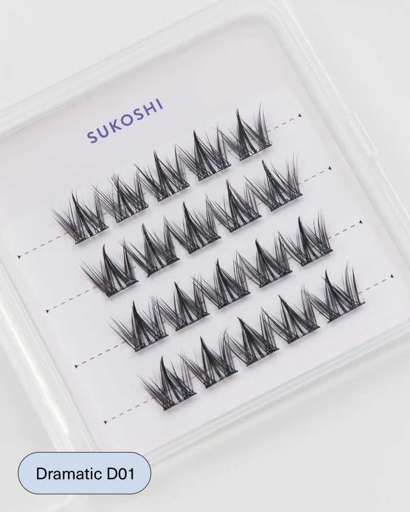SUKOSHI Glue-Free Lashes Blue Wisp - Image 5