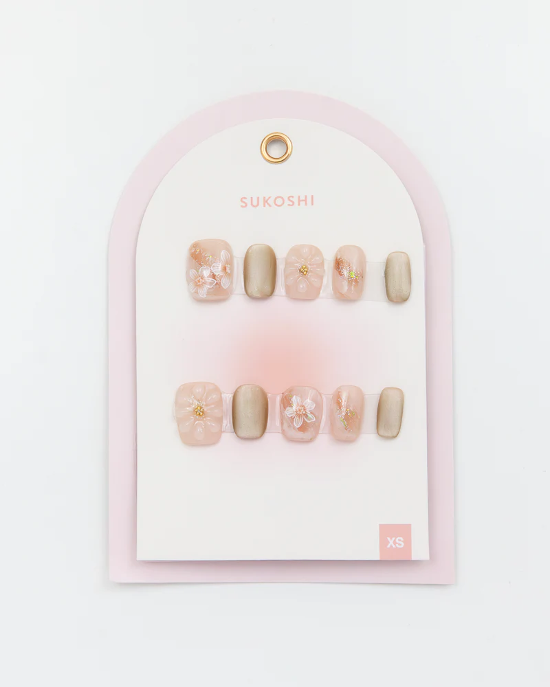 SUKOSHI Handmade Press-On Nails Secret Garden - Image 2