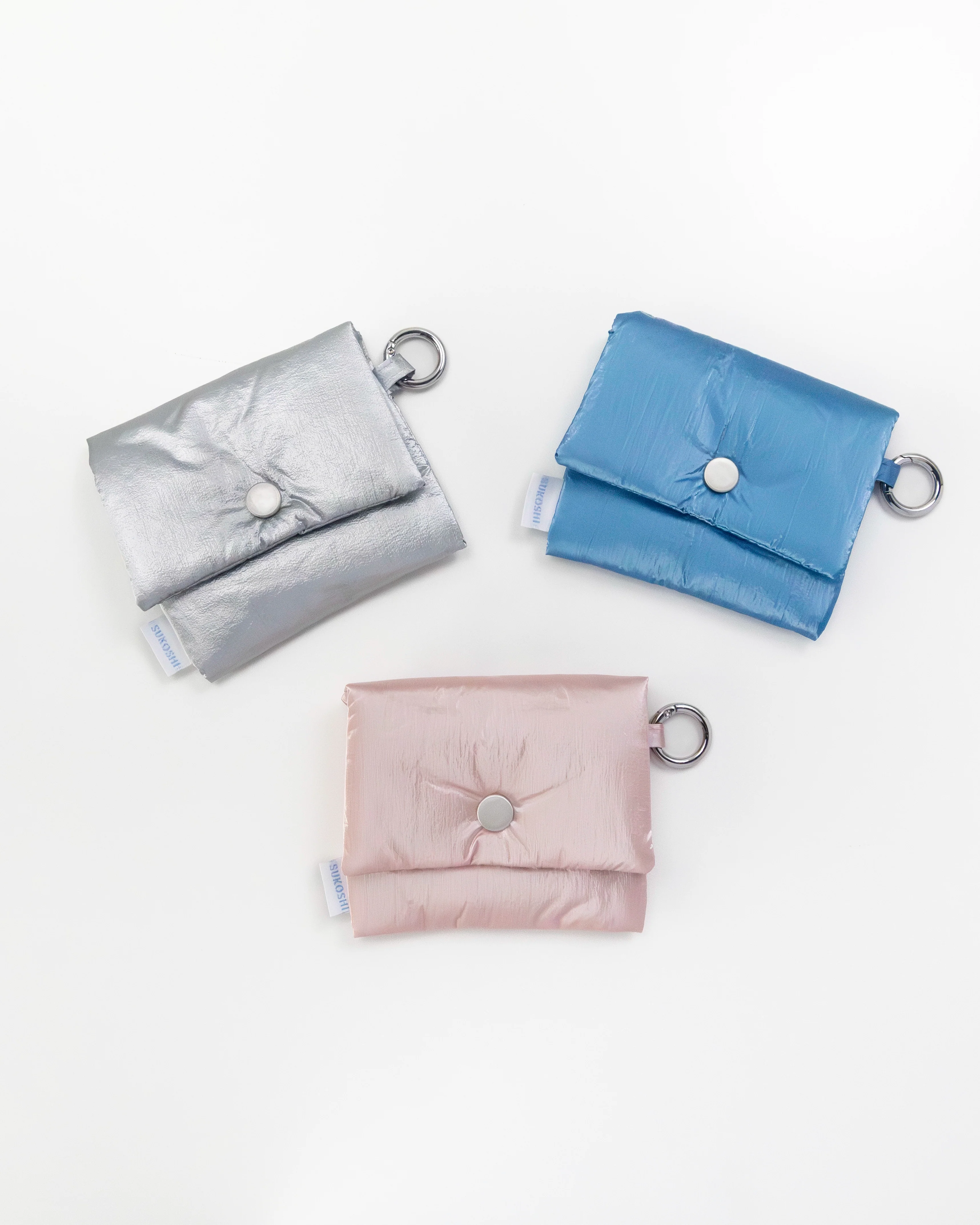 SUKOSHI Puffy Pouch Keyring