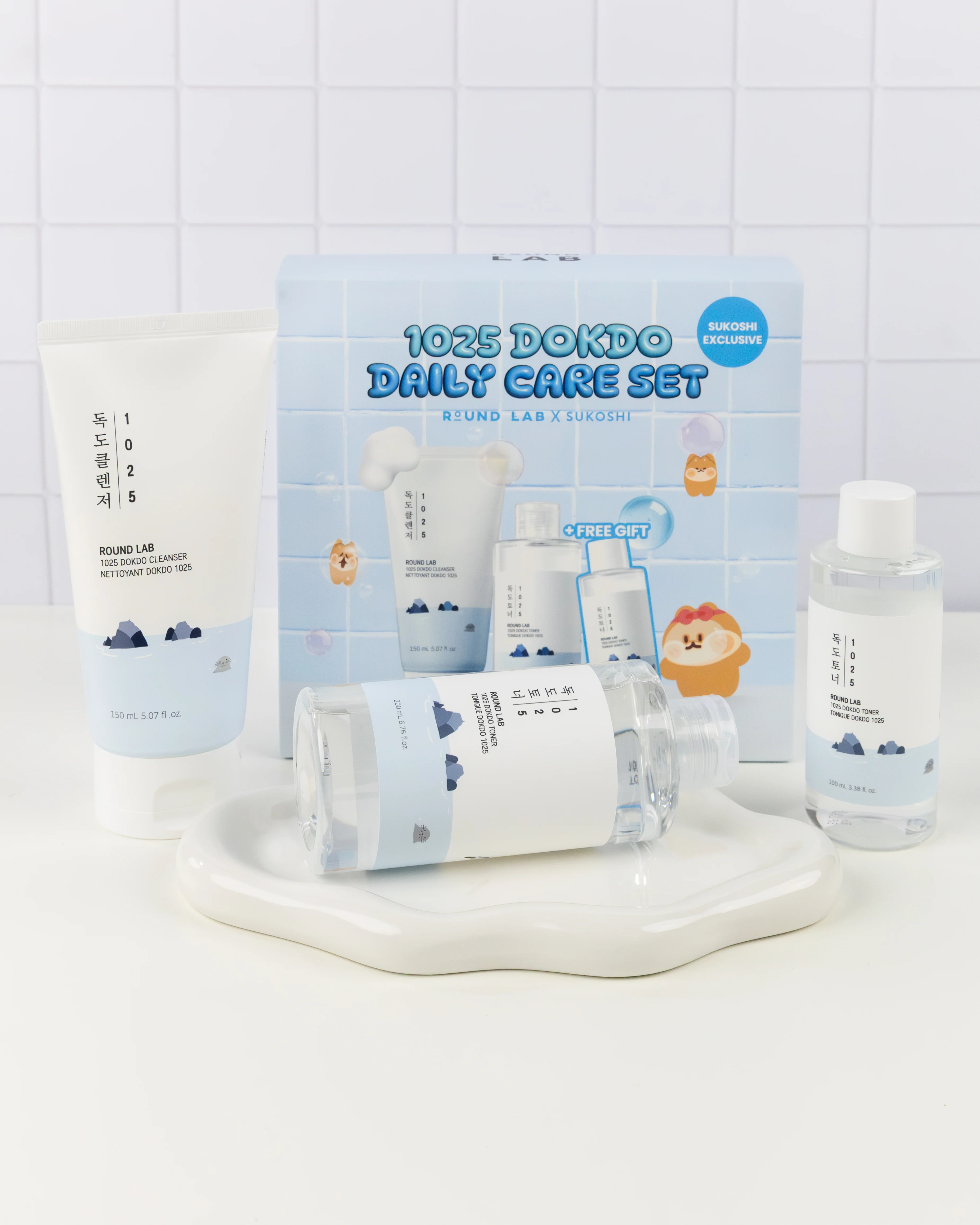 SUKOSHI x ROUND LAB 1025 Dokdo Daily Care Set - Image 2