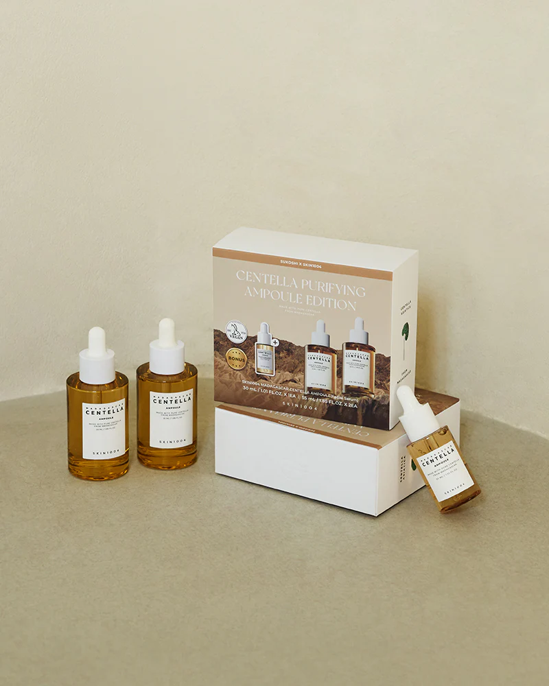 SUKOSHI x SKIN1004 Centella Purifying Ampoule Edition