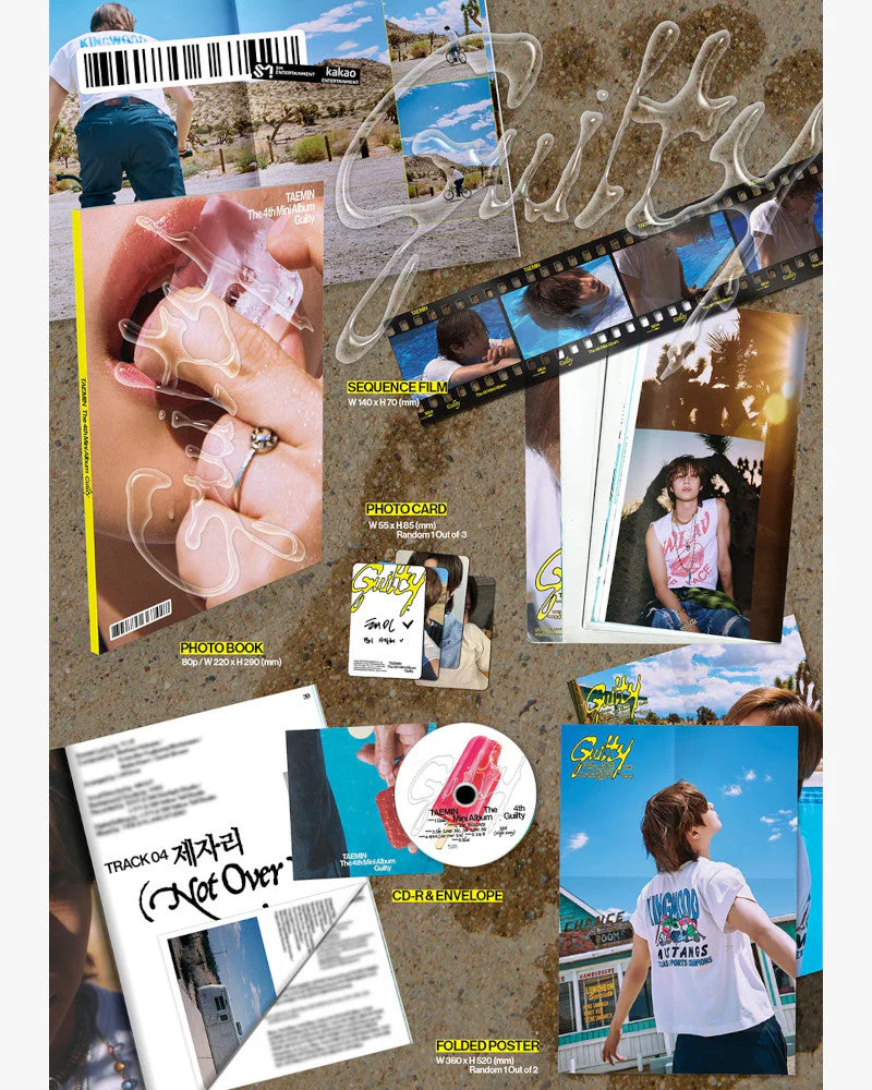 TAEMIN (SHINee) - 4TH MINI ALBUM [Guilty] (Photobook Ver.) (2 Versions) - Image 2