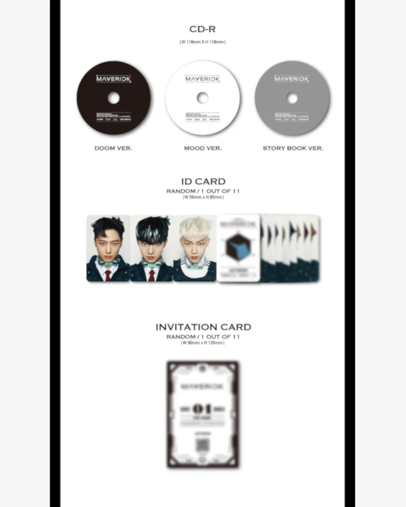 THE BOYZ - 3rd Single Album [MAVERICK] (3 Versions) - Image 3