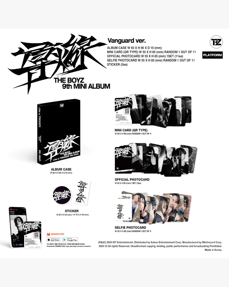 THE BOYZ - 9th Mini Album [fuse] (Platform Ver.) (3 Versions) - Image 4