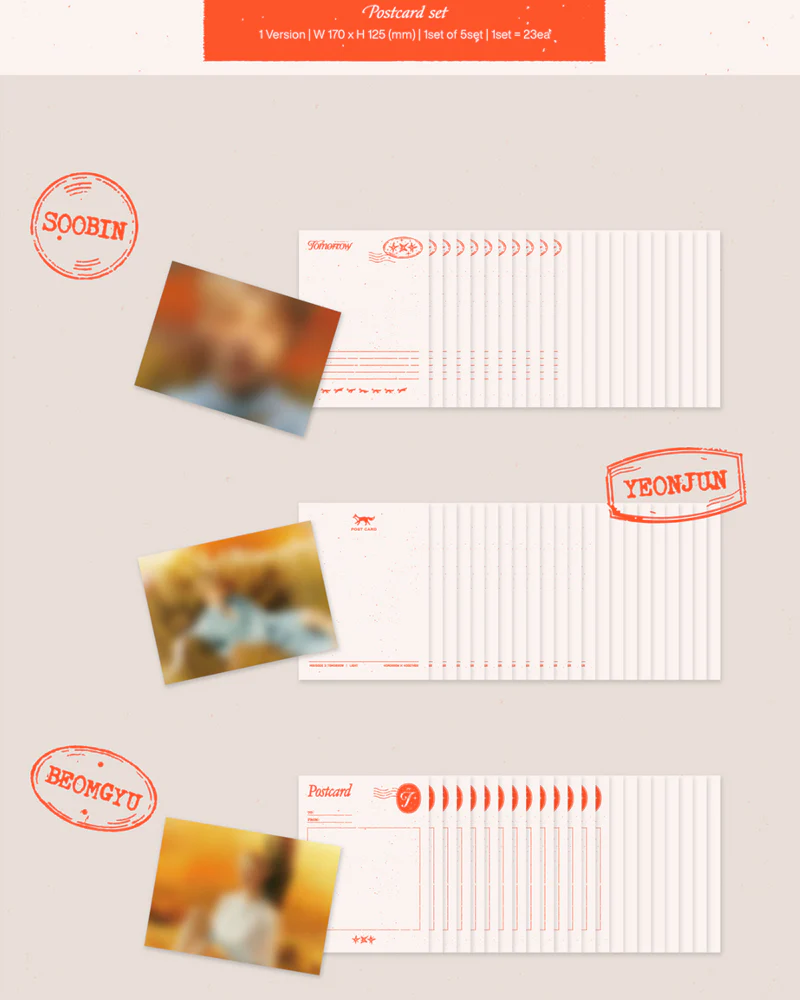 TOMORROW X TOGETHER (TXT) - 6TH MINI ALBUM [minisode 3: TOMORROW] (Light Ver.) (Random Ver.) - Image 5