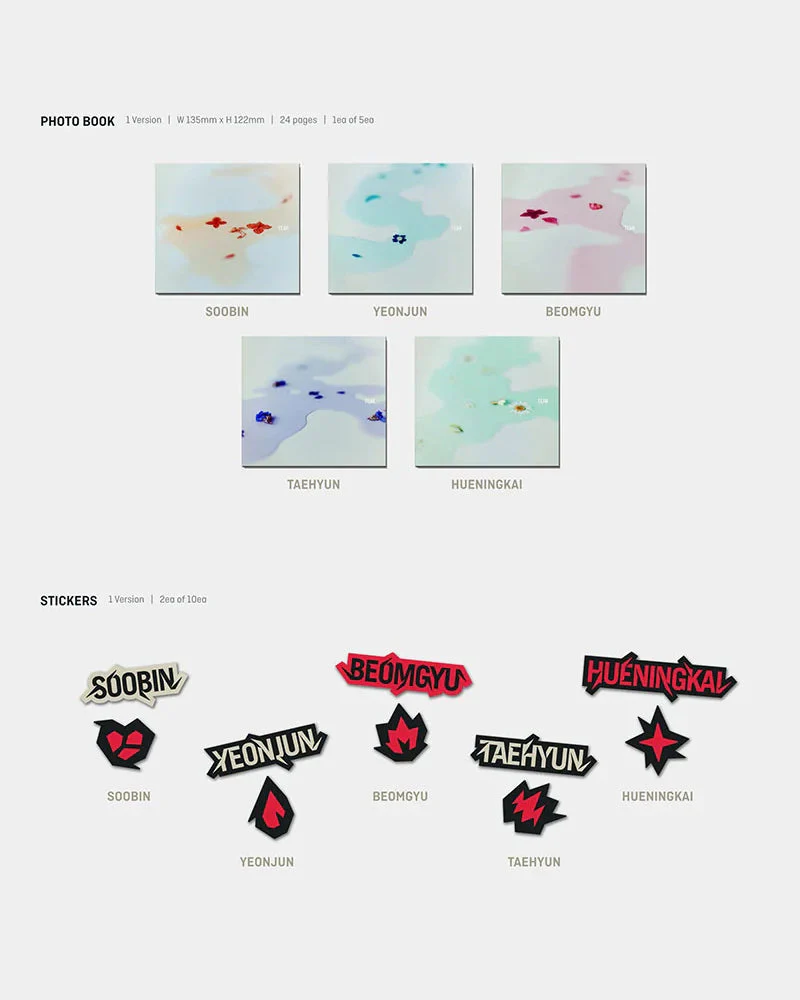 TOMORROW X TOGETHER (TXT) - 4th Mini Album [MINISODE 2: THURSDAY'S CHILD] (TEAR VER.) (Random Ver.) - Image 3