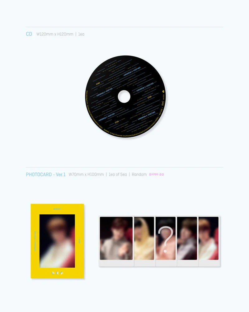 TOMORROW X TOGETHER (TXT) - The 1st Mini Album [The Dream Chapter : STAR] - Image 3