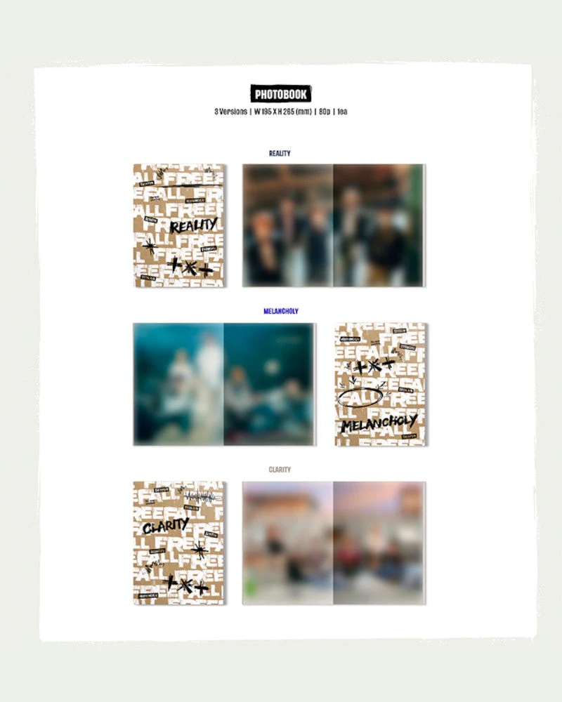 TOMORROW X TOGETHER (TXT) - THE NAME CHAPTER: FREEFALL (3 Versions) - Image 3