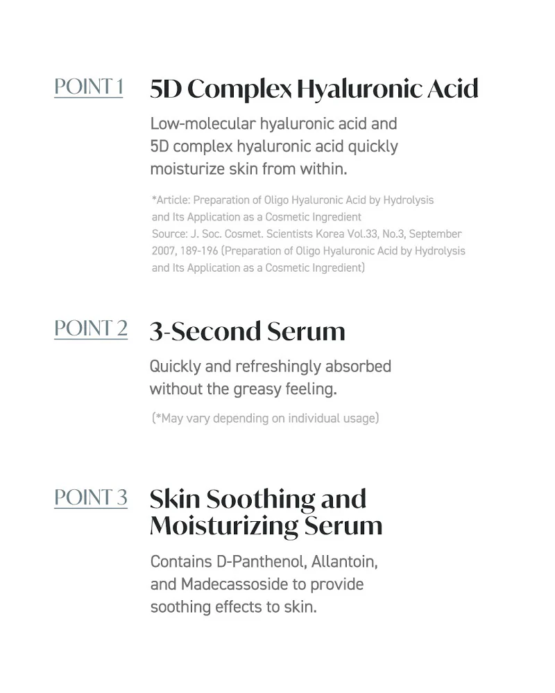 Torriden DIVE-IN Low Molecular Hyaluronic Acid Serum 50mL - Image 4