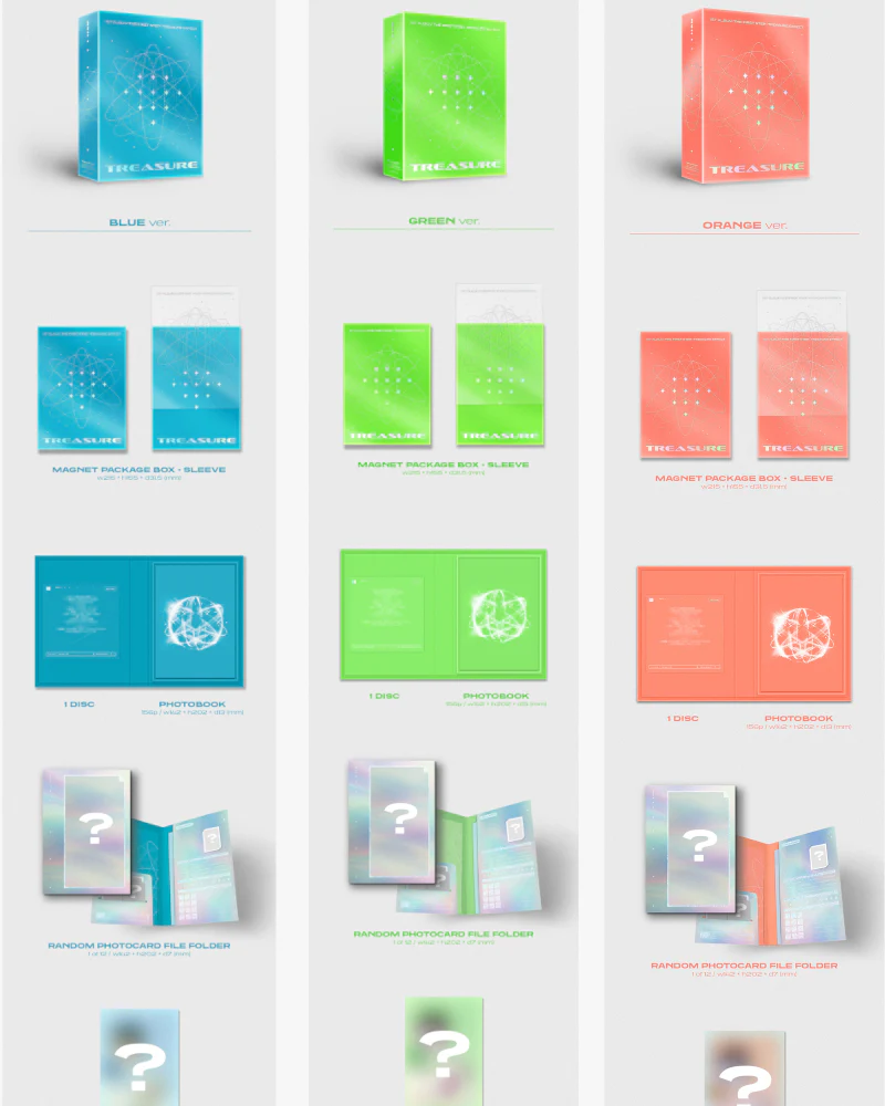 TREASURE - 1st ALBUM [THE FIRST STEP : TREASURE EFFECT] Random Ver. - Image 2