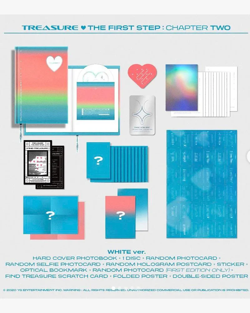TREASURE - 2nd SINGLE ALBUM [THE FIRST STEP : CHAPTER TWO] Random Ver. - Image 2
