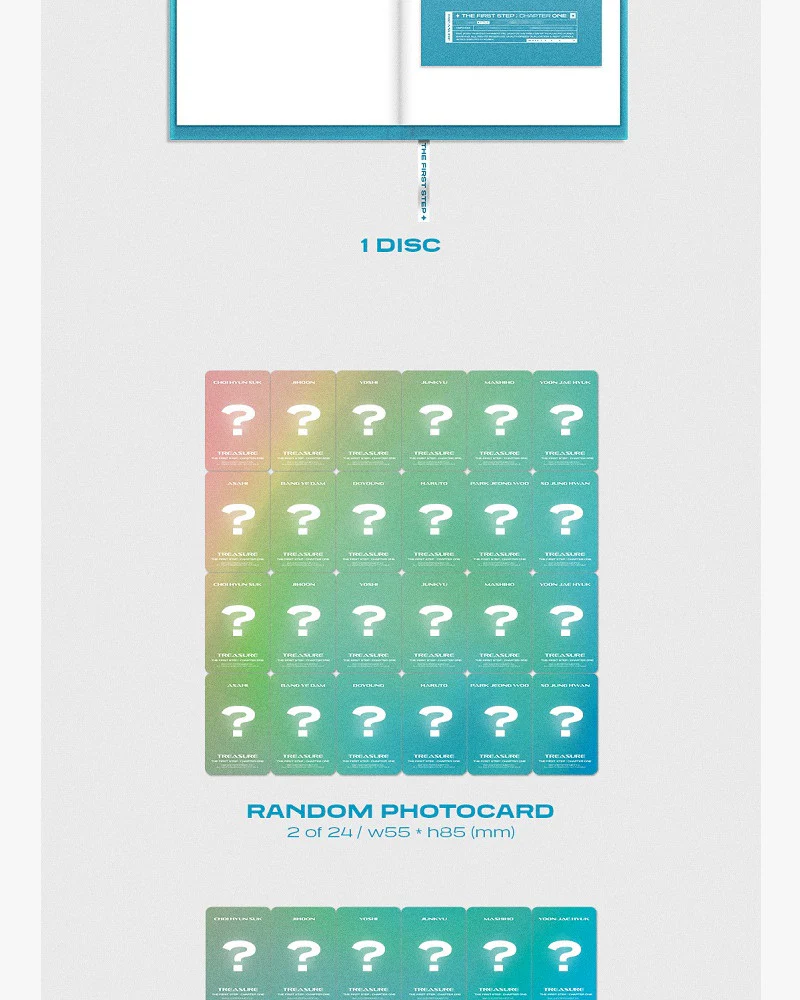 TREASURE - Single Album Vol.1 [THE FIRST STEP : CHAPTER ONE] Random Ver. - Image 3
