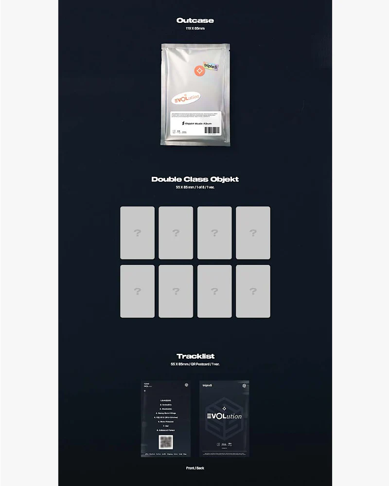 tripleS - MINI ALBUM [EVOLution <>] (Objekt Music Album) - Image 2