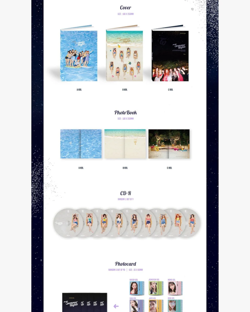 TWICE - 2nd Special Album [Summer Nights] (3 Versions) - Image 2