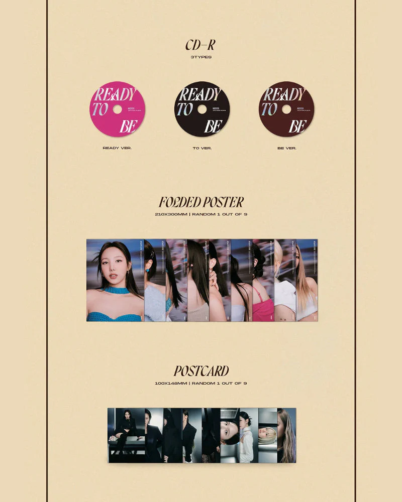 TWICE - READY TO BE (12TH MINI ALBUM) (3 Versions) - Image 3