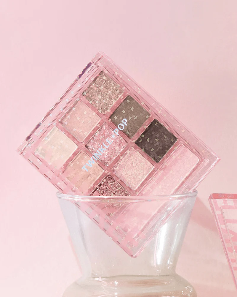 TWINKLE POP by CLIO Pearl Gradation Allover Palette #For, Pink Season - Image 3