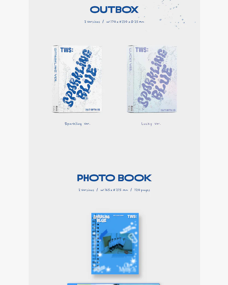 TWS - 1ST MINI ALBUM [Sparkling Blue] (2 Versions) - Image 2