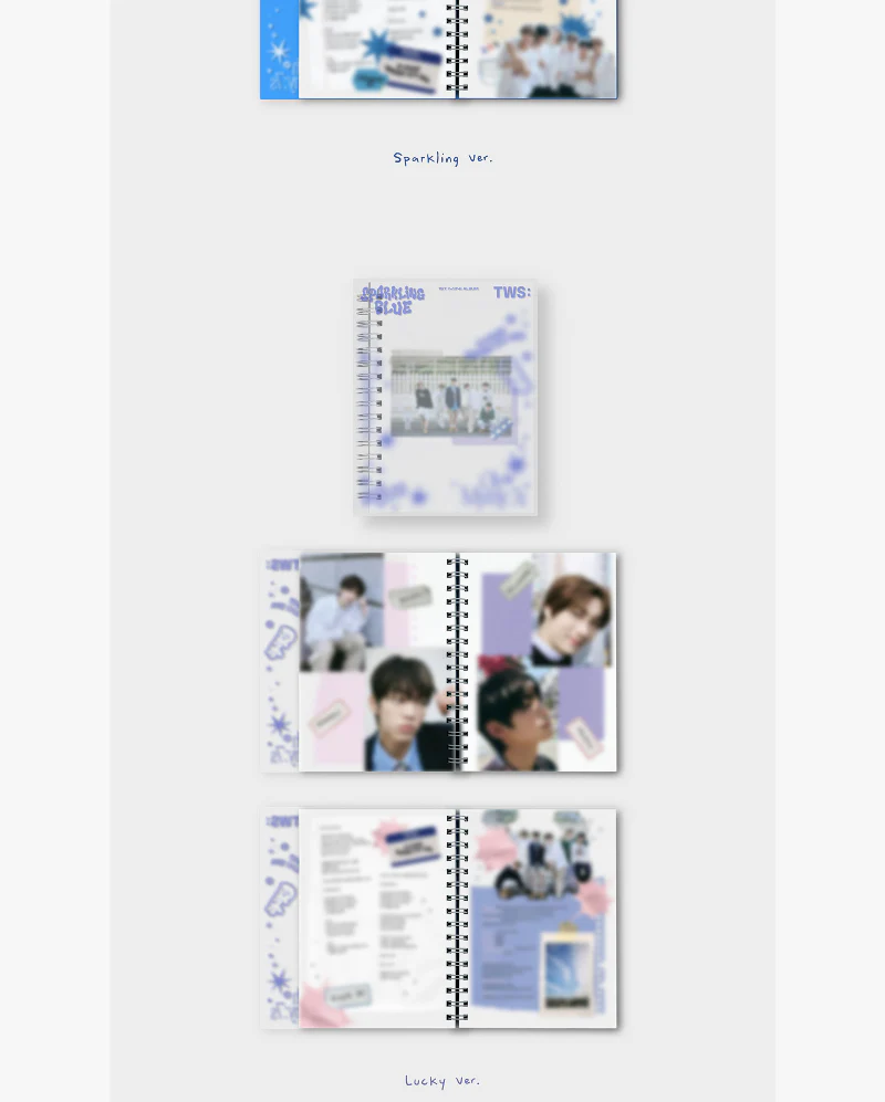 TWS - 1ST MINI ALBUM [Sparkling Blue] (2 Versions) - Image 3