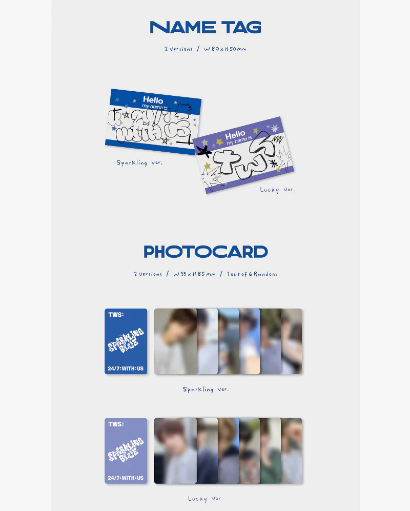 TWS - 1ST MINI ALBUM [Sparkling Blue] (2 Versions) - Image 6