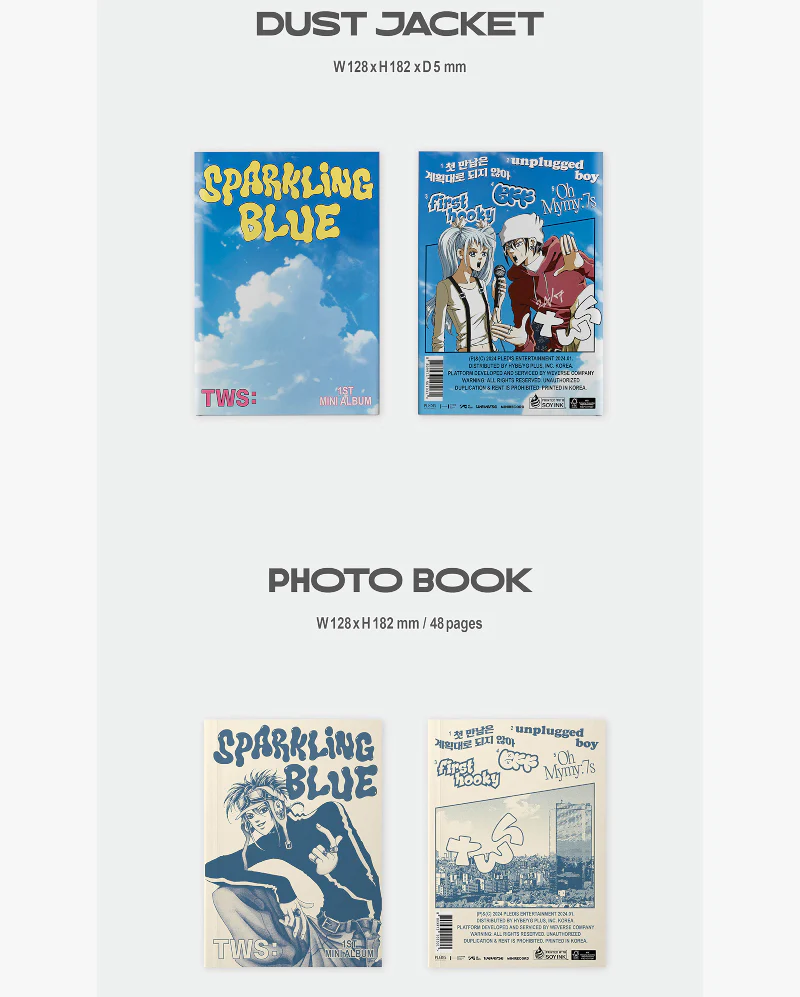 TWS - 1ST MINI ALBUM [Sparkling Blue] (Weverse Ver.) - Image 2