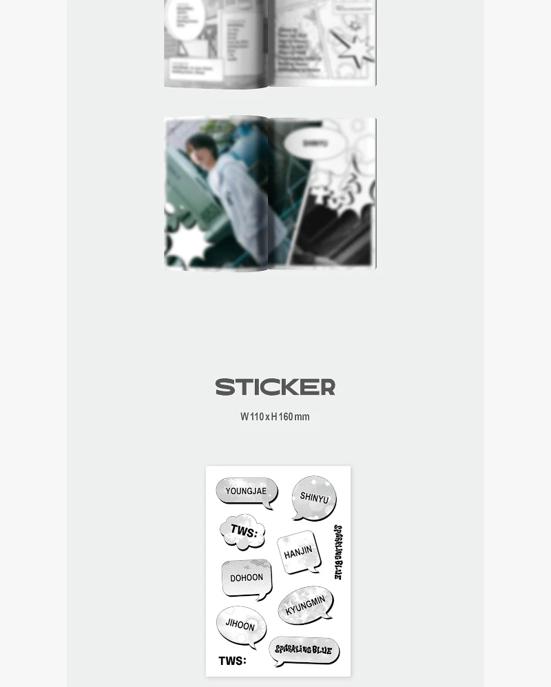 TWS - 1ST MINI ALBUM [Sparkling Blue] (Weverse Ver.) - Image 3