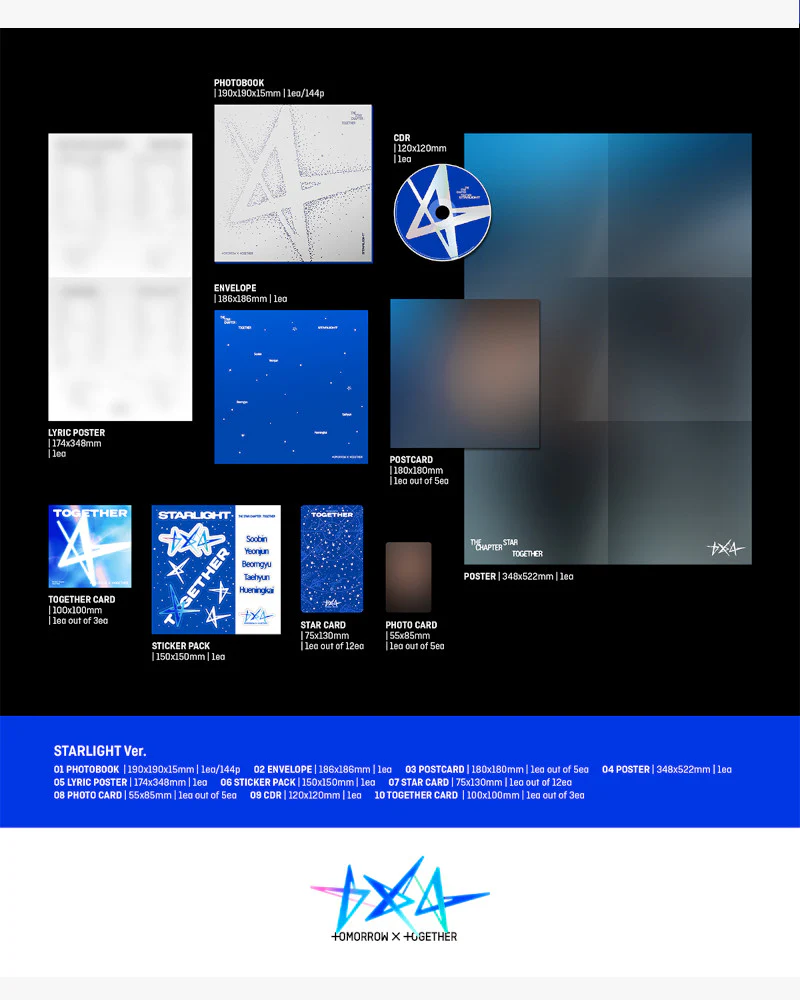 TOMORROW X TOGETHER (TXT) - [THE STAR CHAPTER: TOGETHER] (3 Versions) - Image 11
