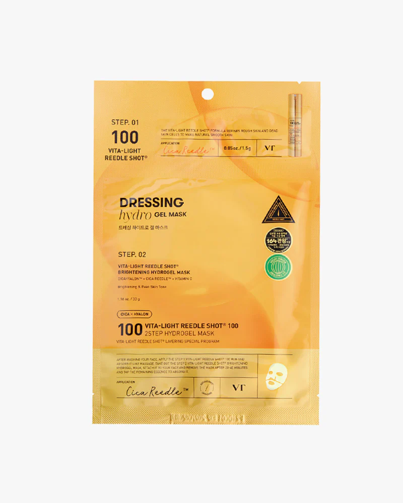 VT Reedle Shot 100 2-Step Hydrogel Mask #Vita-light - Image 2