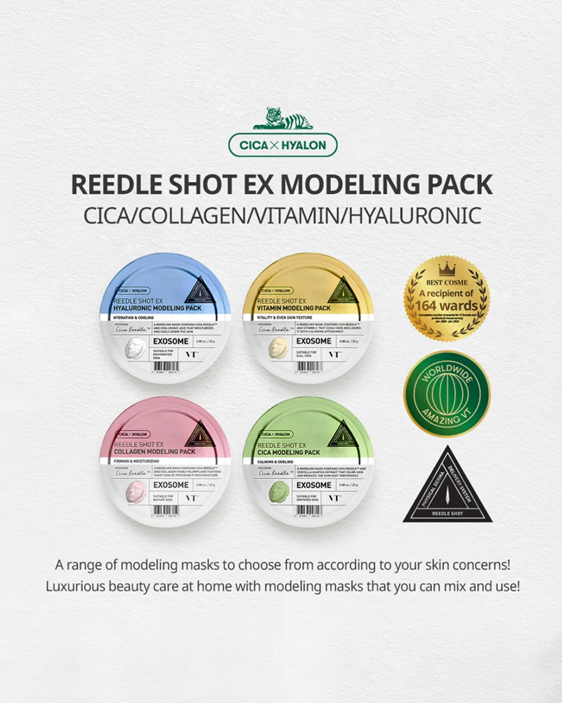 VT Reedle Shot Ex Hyaluronic Modeling Pack - Image 8