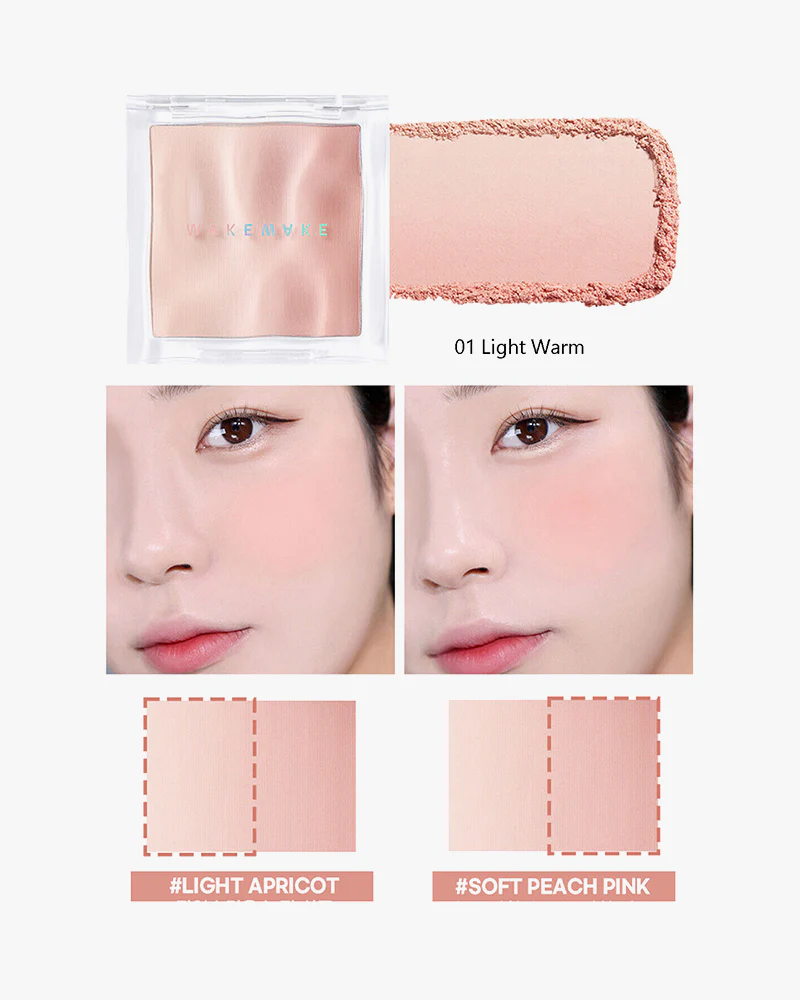 WAKEMAKE Mix Blurring Volume Blusher - Image 4