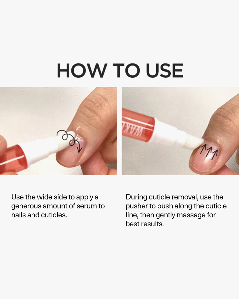 WAKEMAKE Nail Gun Pink Serum Pen - Image 4