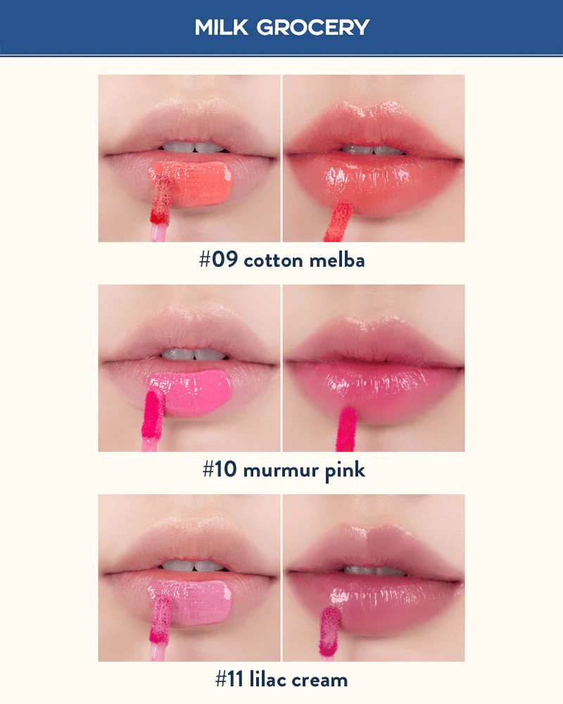 Warehouse Sale - rom&nd Dewyful Water Tint: Milk Grocery #09 Cotton Melba - Image 5