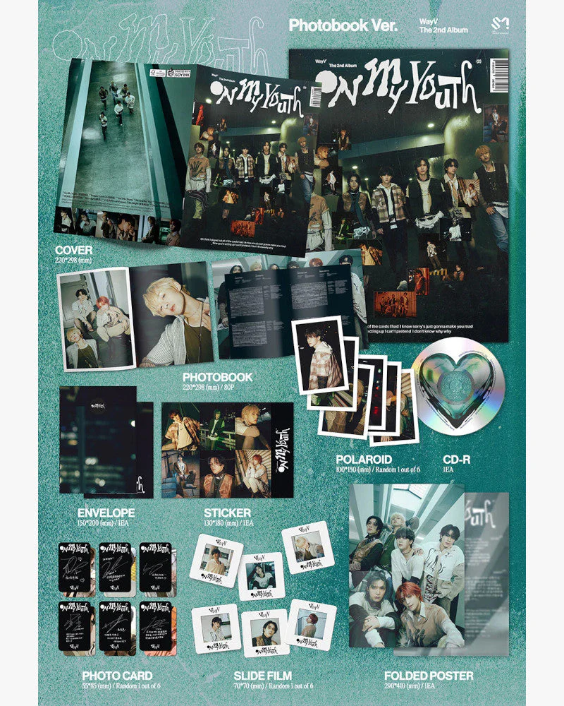 WayV - 2ND ALBUM [On My Youth] (Photobook Ver.) - Image 2