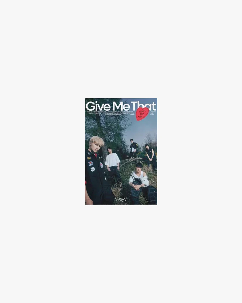 WayV - 5TH MINI ALBUM [Give Me That] (Photobook Ver.) (2 Versions) - Image 4