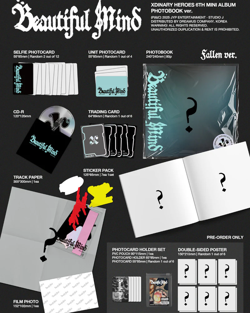 Xdinary Heroes - 6th mini album [Beautiful Mind] (Photobook Ver.) (2 Versions) - Image 3