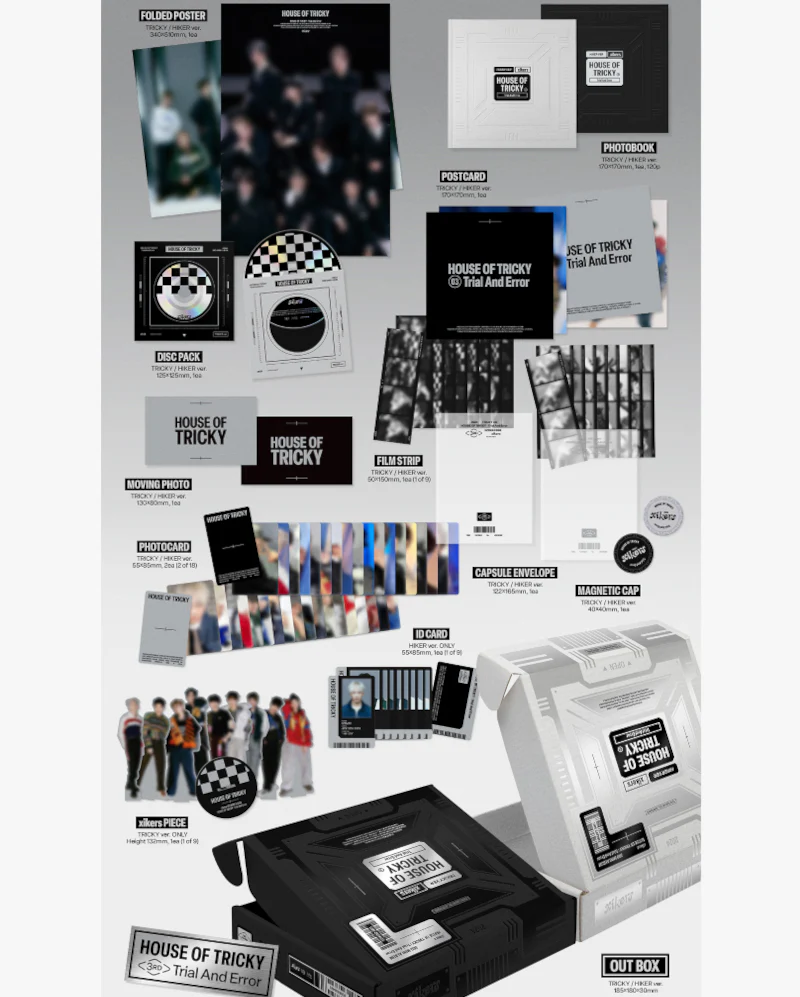 xikers - 3RD MINI ALBUM [HOUSE OF TRICKY : Trial And Error] (2 Versions) - Image 4
