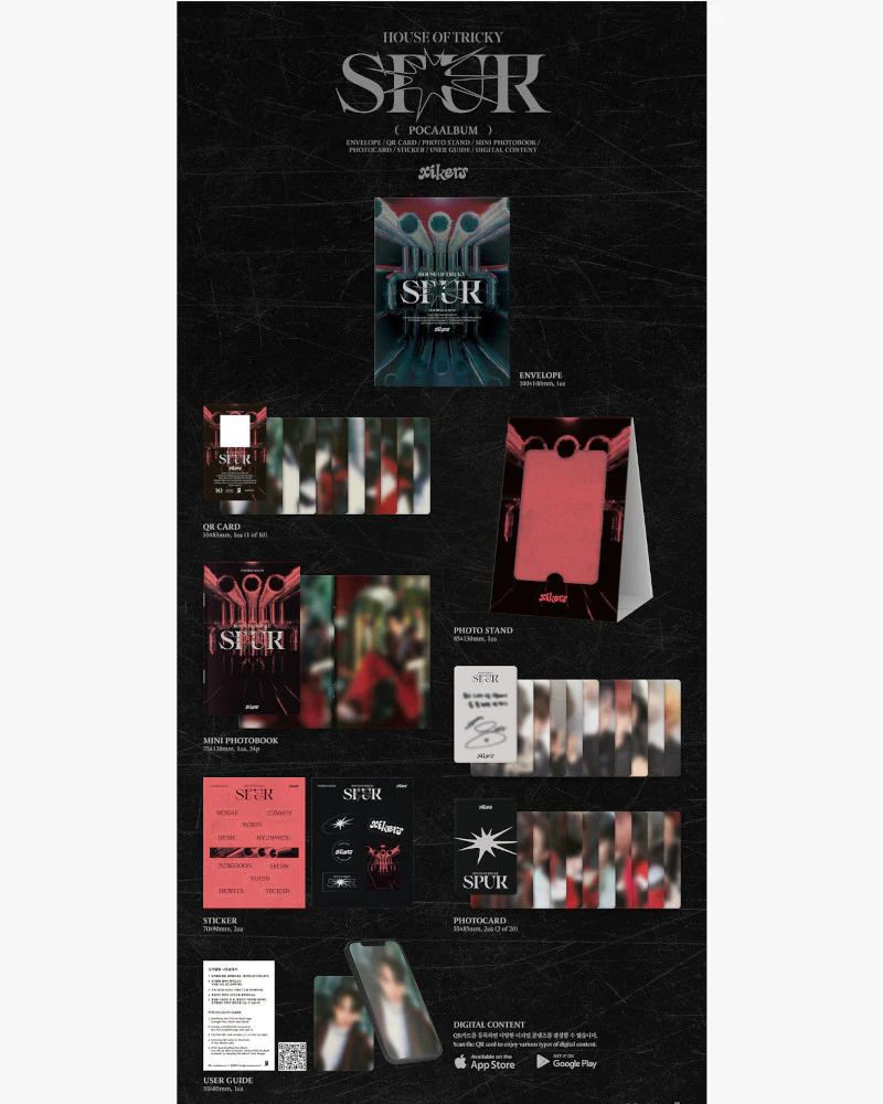 xikers - 5th mini album [HOUSE OF TRICKY : SPUR] (POCAALBUM) - Image 2