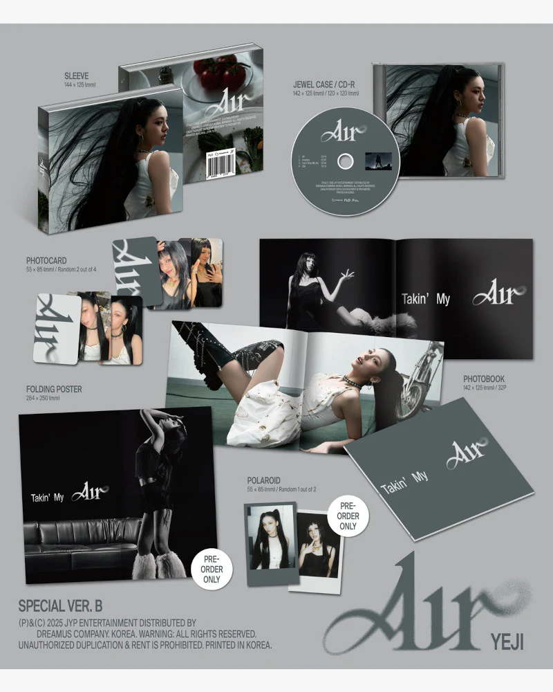 YEJI (ITZY) - [Air] (SPECIAL Ver.) (2 Versions) - Image 3