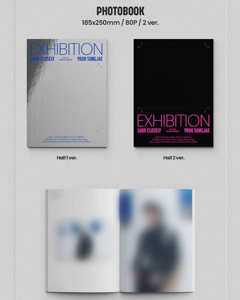 YOOK SUNGJAE (BTOB) - 1ST SINGLE ALBUM [EXHIBITION Look Closely] (2 Versions) - Image 4