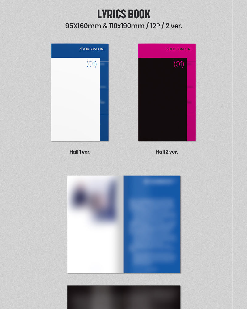 YOOK SUNGJAE (BTOB) - 1ST SINGLE ALBUM [EXHIBITION Look Closely] (2 Versions) - Image 5