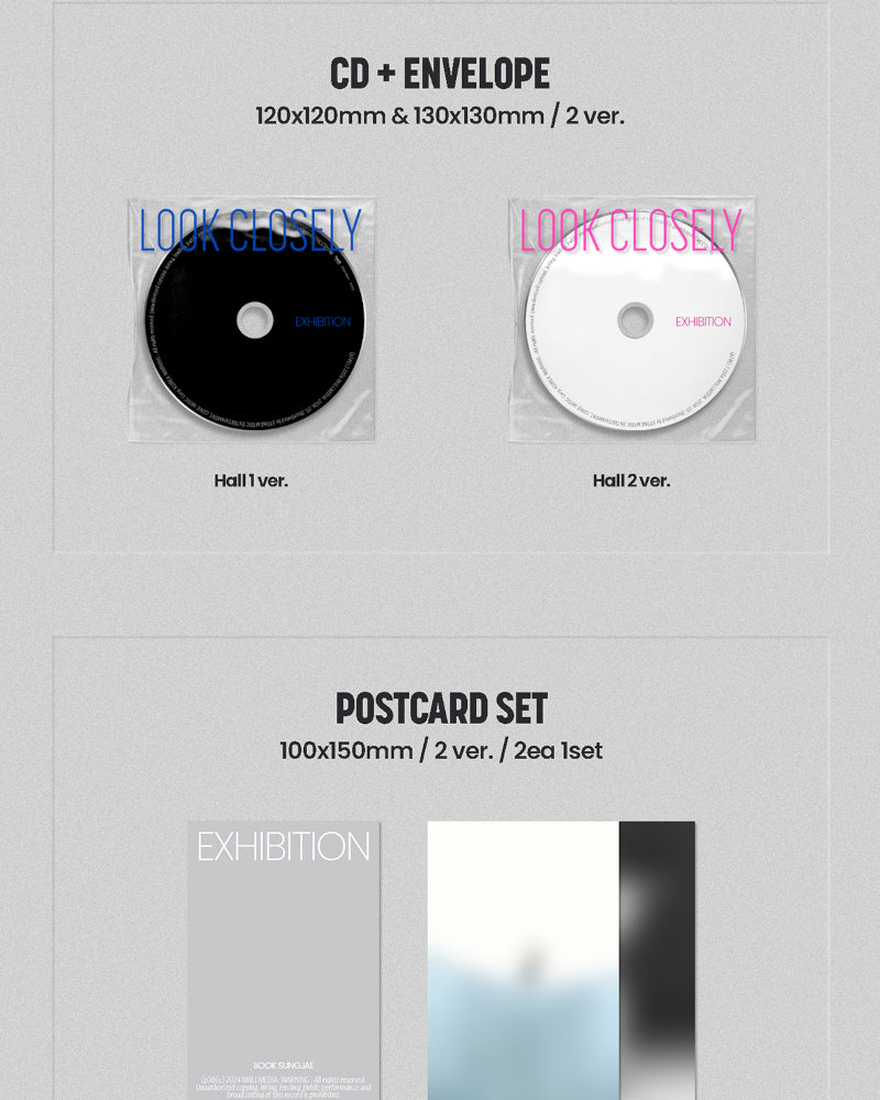 YOOK SUNGJAE (BTOB) - 1ST SINGLE ALBUM [EXHIBITION Look Closely] (2 Versions) - Image 6