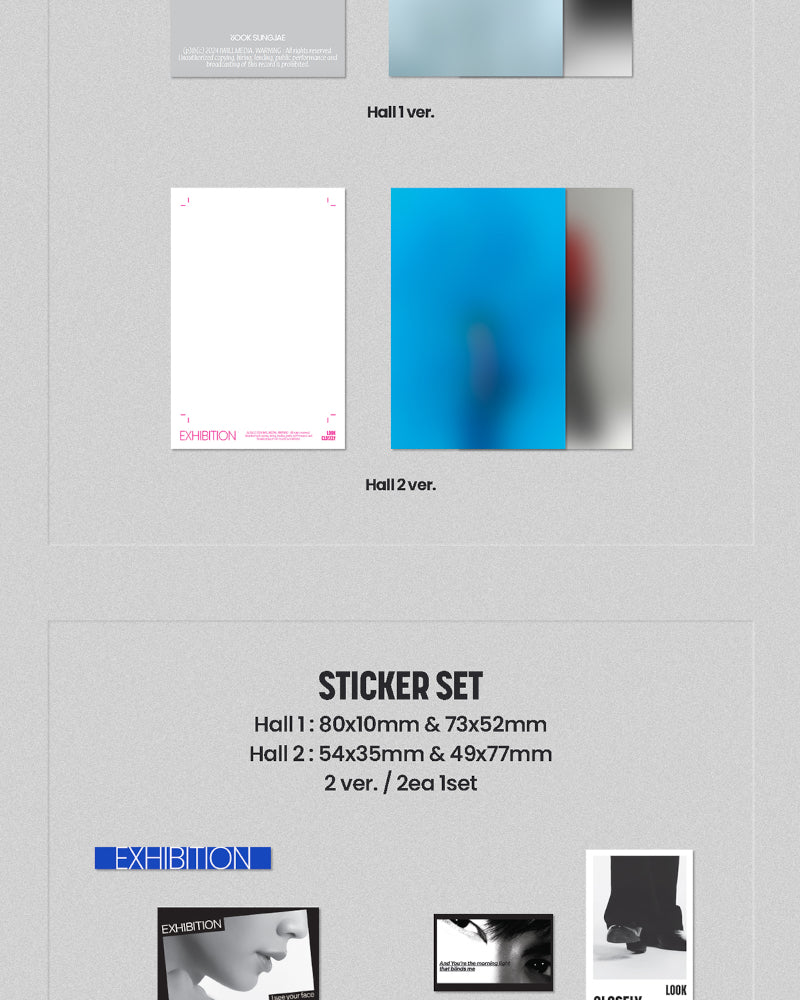 YOOK SUNGJAE (BTOB) - 1ST SINGLE ALBUM [EXHIBITION Look Closely] (2 Versions) - Image 7
